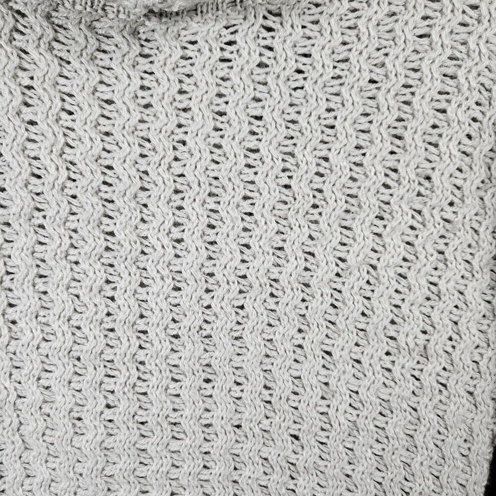 Banana Republic Sweater Women's Size S Light Grey‎ Wool Alpaca Blend Cowl Neck - Picture 3 of 8